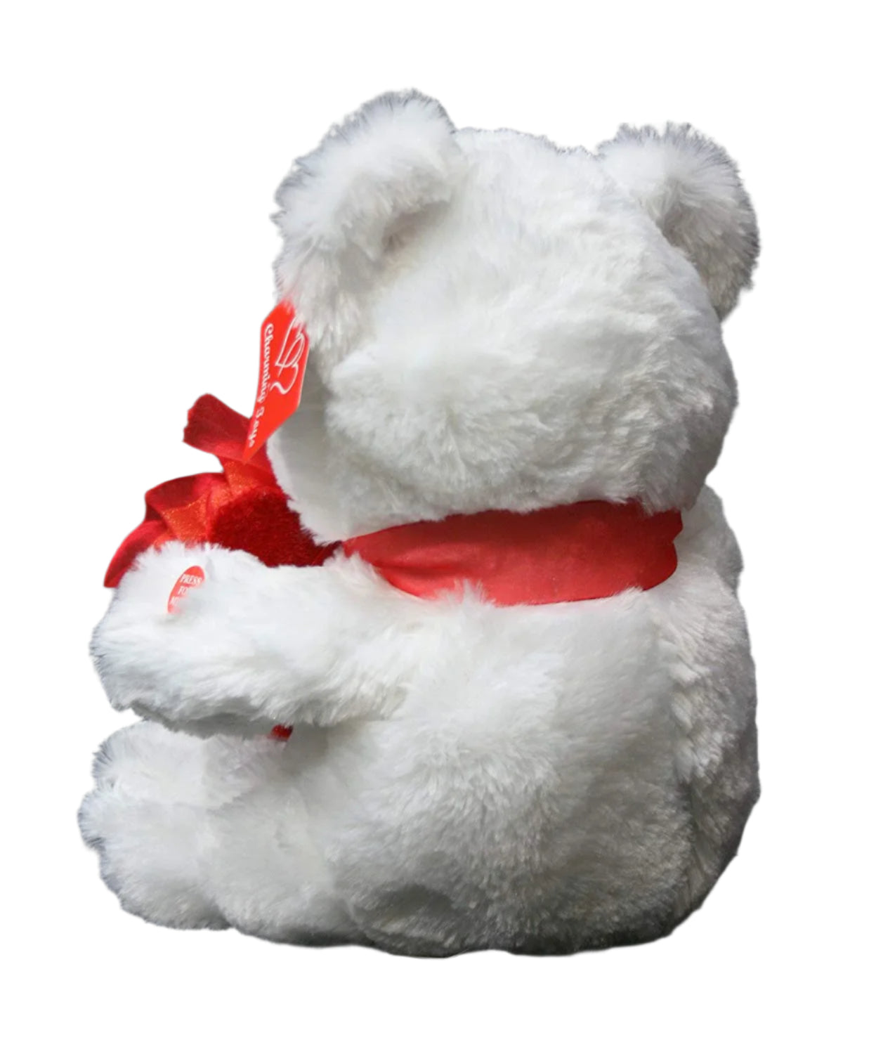 Valentine'S Teddy Bear (15") Says "I LOVE YOU" When Its Paw Is Pressed - Best Valentine'S Day Gifts: Valentines Day Gifts for Her, Valentines Day Gifts for Him, Valentines Day Gifts for Girlfriend